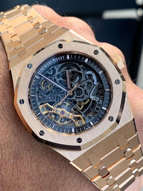 ap rose gold skeleton.